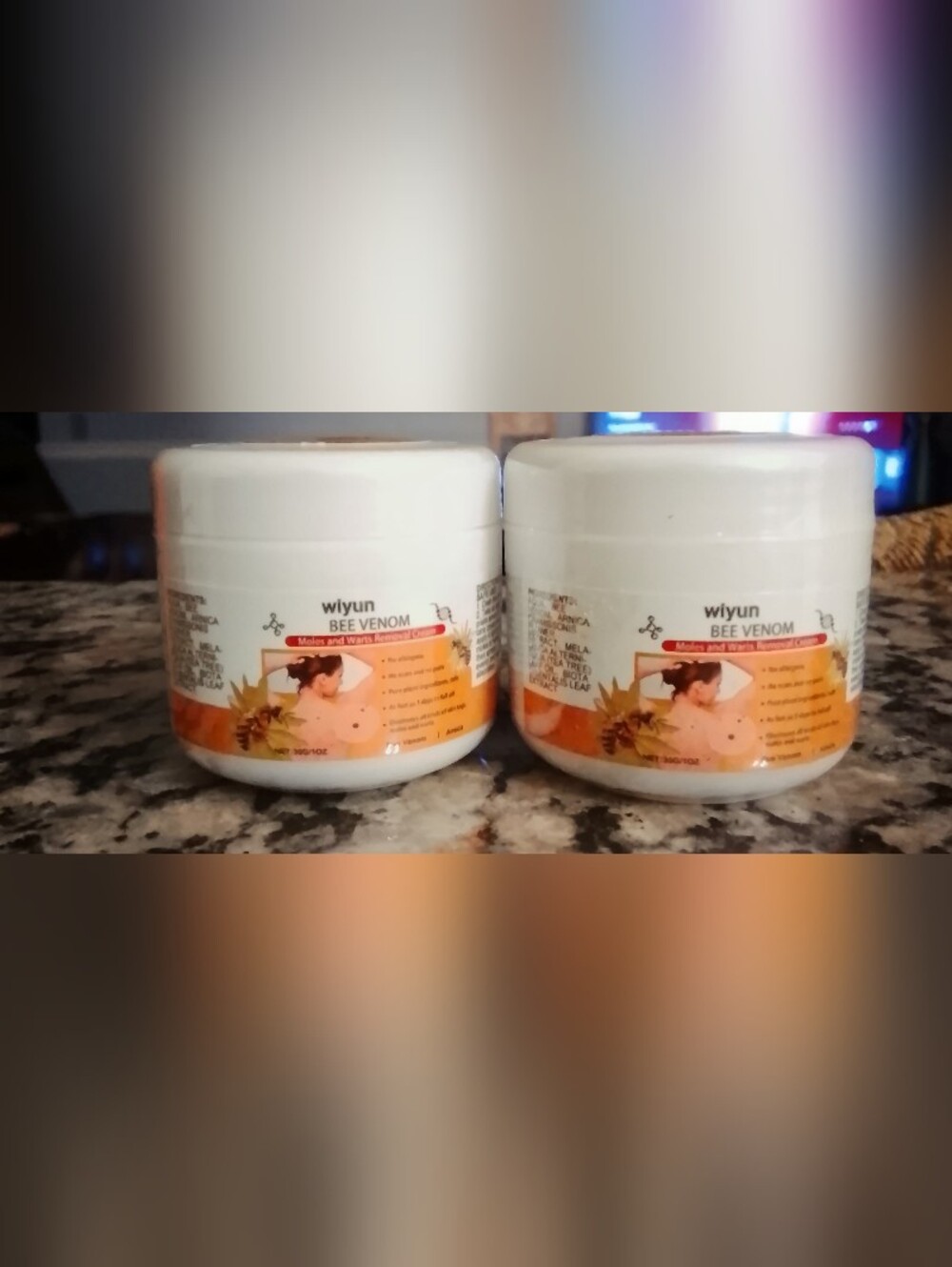 Wiyun Bee Venom Wart & Mole Removal Cream - Set Of 2